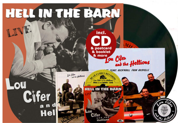 Lou Cifer & The Hellions - Hell In The Barn - Live (LP & CD)