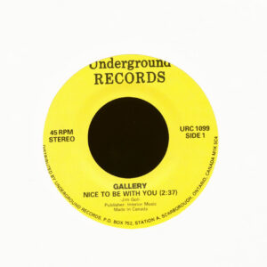 Gallery - Nice To Be With You - I Believe In Music (7inch