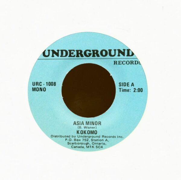 Kokomo & Jackie Shane - Asia Minor - Any Other Way (7inch