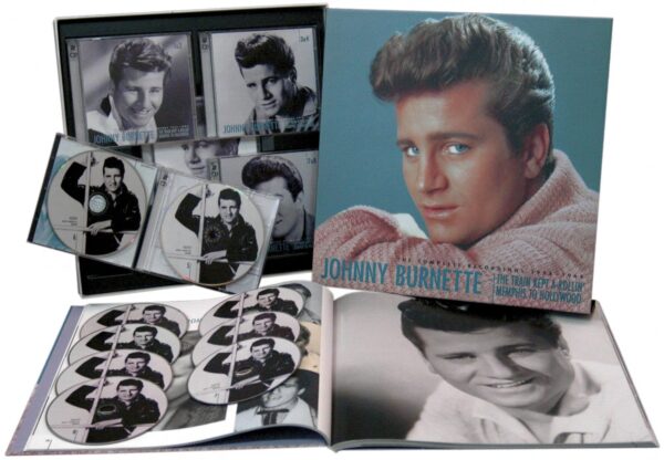 Johnny Burnette - Train Kept A-Rollin (9-CD Deluxe Box Set)