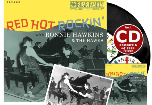 Ronnie Hawkins - Red Hot Rockin' with Ronnie Hawkins (LP & CD