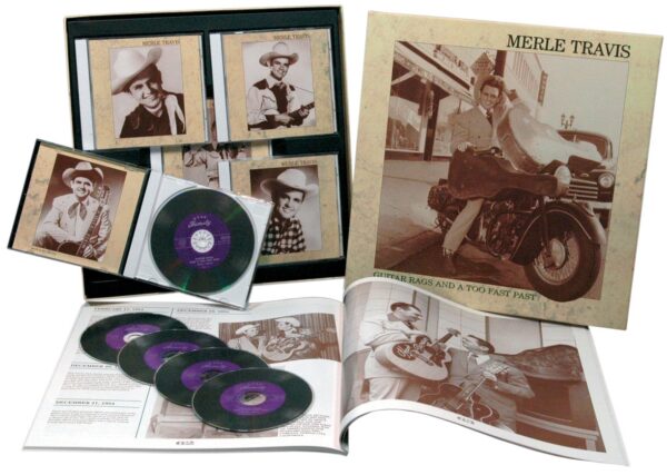 Merle Travis - Guitar Rags And A Too Fast Past (5-CD Deluxe Box Set)