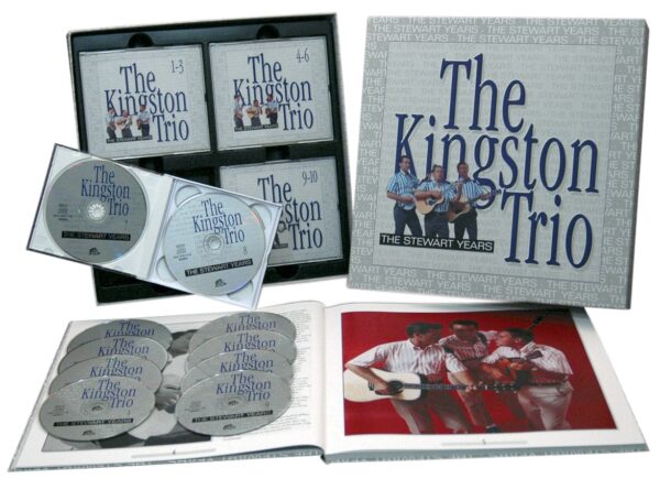 KINGSTON TRIO - The Stewart Years (10-CD Deluxe Box Set)