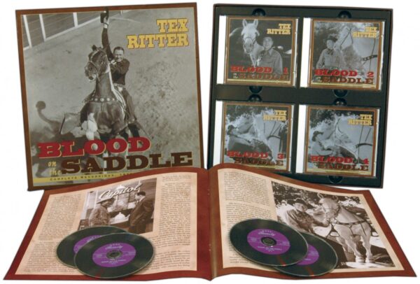 Tex Ritter - Blood On The Saddle (4-CD Deluxe Box Set)