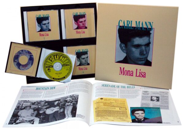 Carl Mann - Mona Lisa (4-CD Deluxe Box Set)