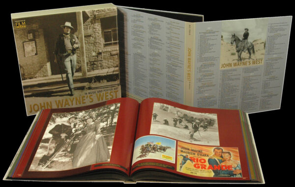 John Wayne - John Wayne's West - In Music And Poster Art (10-CD & 1-DVD Deluxe Box Set)