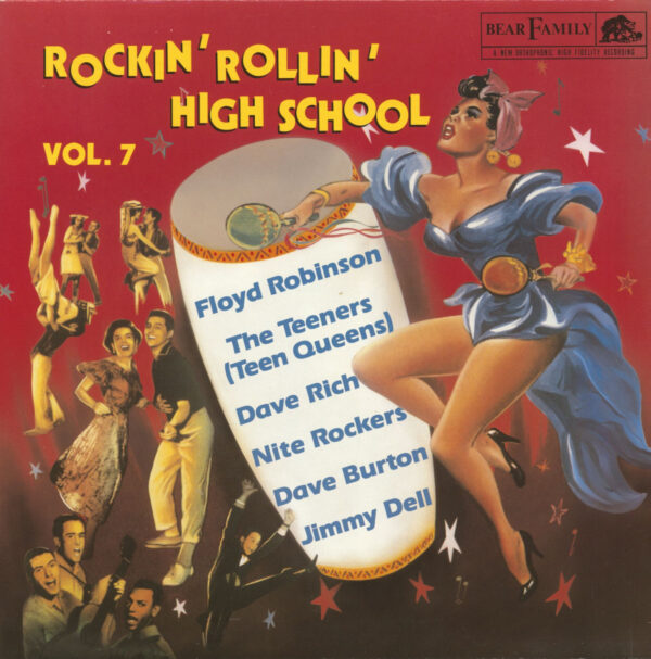 Various - Rockin Rollin' Highschool Vol. 7 (LP)