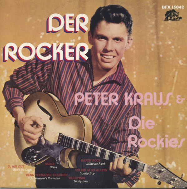 Peter Kraus - Der Rocker - Peter Kraus & Die Rockies (LP)