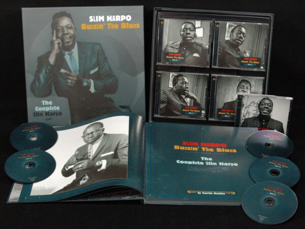 Slim Harpo - Buzzin' The Blues - The Complete Slim Harpo (5-CD Deluxe Box Set) - Blues Music Awards 2016