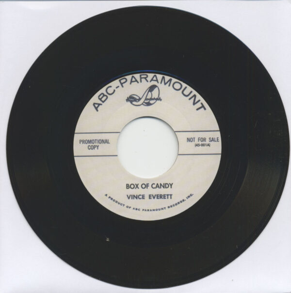 Vince Everett - Box Of Candy - I'm Snowed (7inch