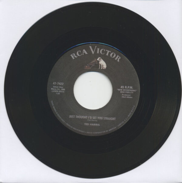 Ted Harris - Just Thought I'd Set You Straight - Please Don't Say Take Me Home (7inch