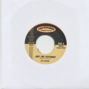 Joe Simon / J.J. Jackson - Just Like Yesterday - Oo-Ma-Liddi (7inch