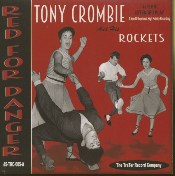 Tony Crombie - Red For Danger (7inch