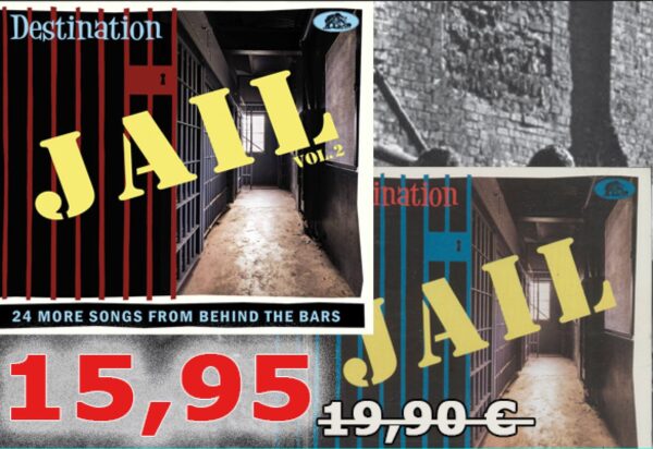 Various Artists - Destination Jail Vol.1 & Vol.2 - 55 Songs From Behind The Bars (CD)