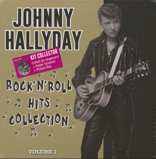 Johnny Hallyday - Rock'n'Roll Hits Collection Box (10inch Picture Disc plus Sammel Box)