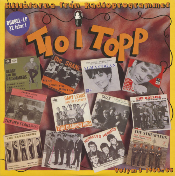 Various - Tio I Topp Vol.3 - 1964-65 (2-LP)