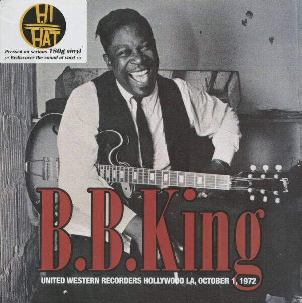 B.B. King - United Western Recorders Hollywood