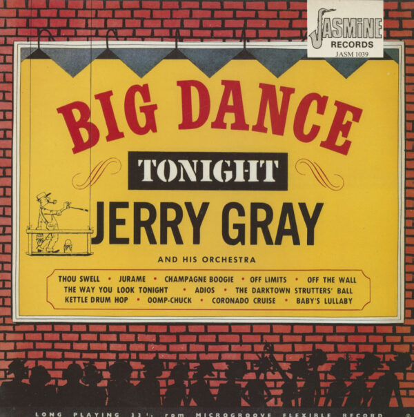 Jerry Gray Orchestra - Big Dance Tonight With Jerry Gray (LP)