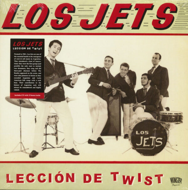 Los Jets - Leccion De Twist (LP & CD)