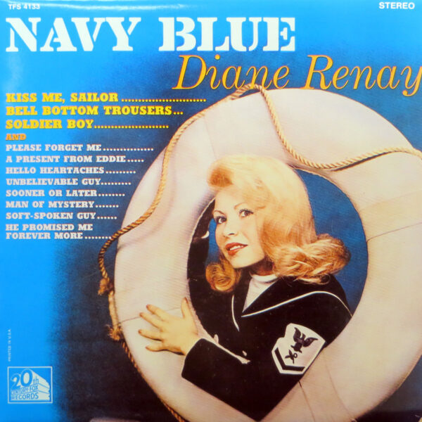 Diane Renay - Navy Blue (stereo) Vinyl LP re-issue