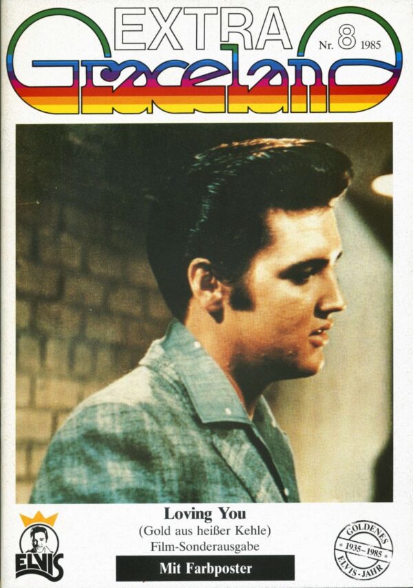 Elvis Presley - Graceland Extra Magazin Nr.08 - 1985