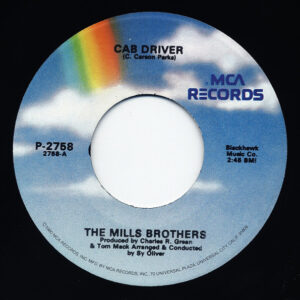 Mills Brothers - Cab Driver - My Shy Violet 7inch