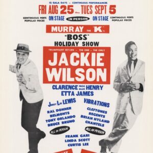 Jackie Wilson - Paramount (Jackie Wilson - Murray 'K')(28x43cm)