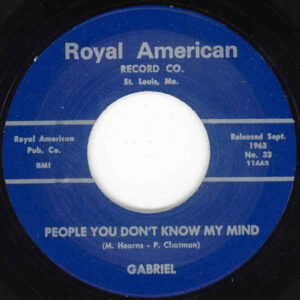 Gabriel - People You Don't Know... - Don't Stay... 7inch