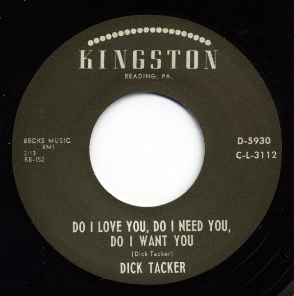 Dick Tacker - Do I Love You