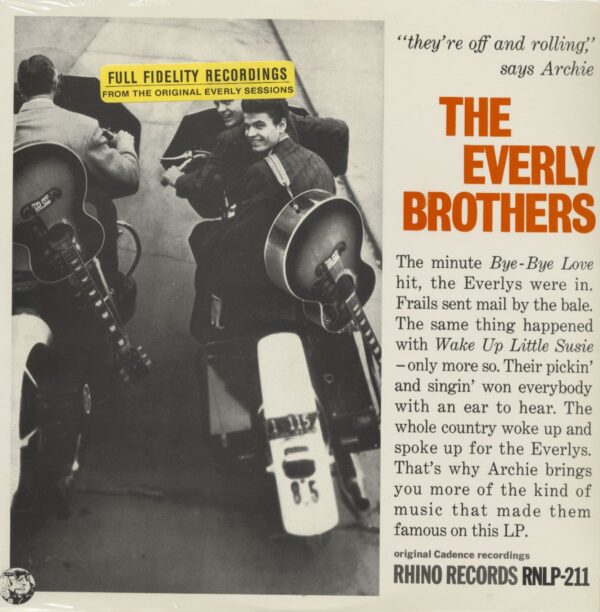 The Everly Brothers - The Everly Brothers - 'They're Off And Rolling'