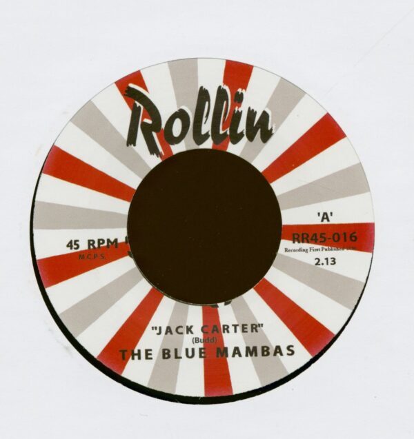 The Blue Mambas - Jack Carter - On The Road Again (7inch