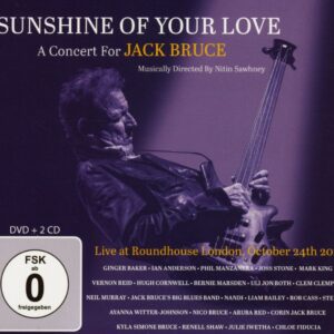 Various - Sunshine Of Your Love - A Concert For Jack Bruce (2-CD & DVD)