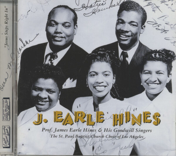 James Earle Hines - Jesus Steps Right In (CD)