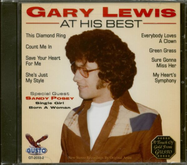 Gary Lewis - At His Best - With Sandy Posey (CD)