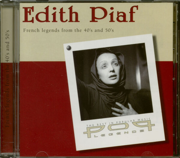 Edith Piaf - French Legends From The 40's And 50's (CD)