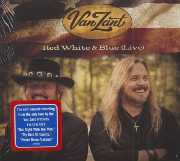 VAN ZANT - Red White & Blue Live (CD)