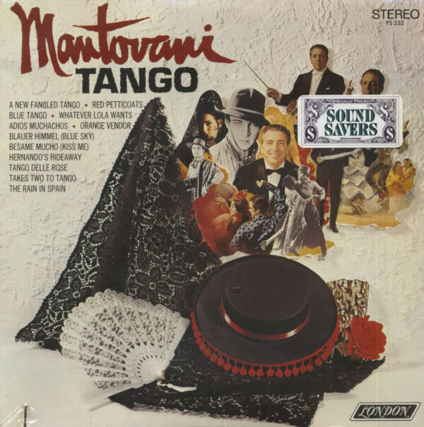 Mantovani & His Orchestra - Mantovani Tango (LP