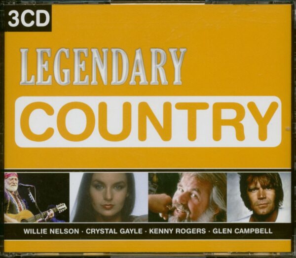 Various - Legendary Country (3-CD)