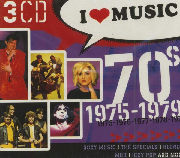 Various - I Love Music 70s - 1975-1979 (3-CD)