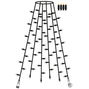 System 24 LED Baummantel - Weihnchtsbaum Licherkette - H: 1