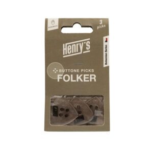 Plektrenpack Henry's Buttone Picks Folker