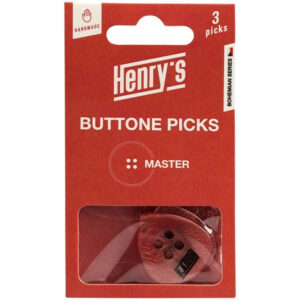 Plektrenpack Henry's Buttone Picks Master