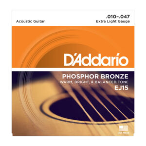 Saitensatz D´Addario EJ15 Phosphor Bronze Extra Light