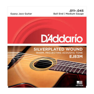 Saitensatz D´Addario EJ83M Gypsy Jazz Ball End Medium