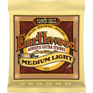 Saitensatz Ernie Ball EB2003 Earthwood Medium Light