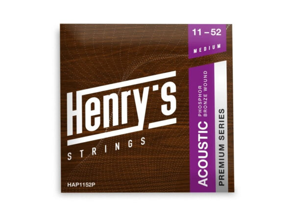 Saitensatz Henry's Premium Phosphor Medium