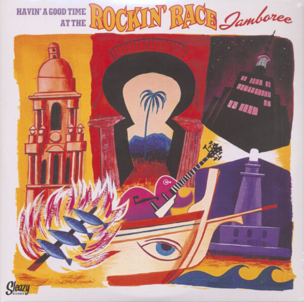 Various - Having A Good Time At The Rockin' Race Jamboree (2-LP