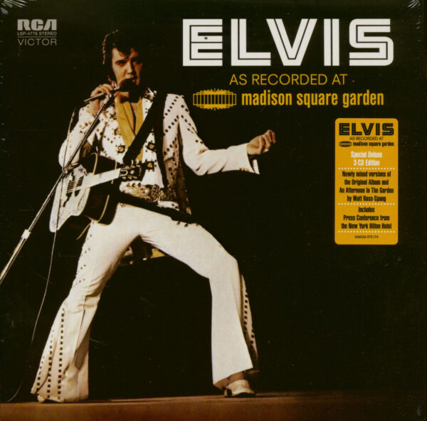 Elvis Presley - Elvis As Recorded At Madison Square Garden (3-CD)