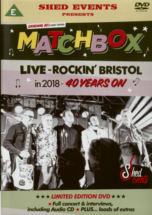 Matchbox - Matchbox – Live - Rockin' Bristol In 2018 - 40 Years On (DVD+CD