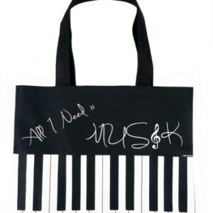 Tasche City Shopper Tastatur All I need is music